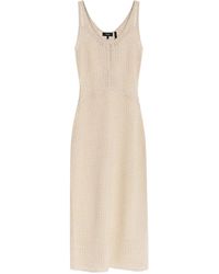 Theory - Crochet-Knit Midi Dress - Lyst
