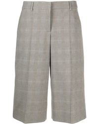 Moschino - Prince Of Wales Cropped Pants - Lyst