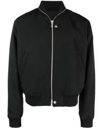 Jil Sander - Wool Bomber Jacket - Lyst