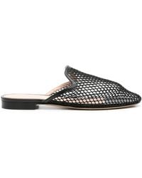 SCAROSSO - Summer Gio Mesh Mules - Lyst
