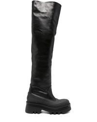 Chloé - Raina 50Mm Thigh-High Leather Boots - Lyst