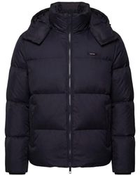 Calvin Klein - Hooded Padded Jacket - Lyst