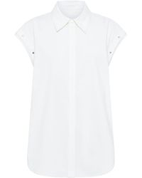 Dion Lee - Rivet-detailed Sleeveless Shirt - Lyst