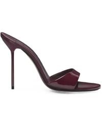 Paris Texas - Lidia Patent Leather Mules - Lyst