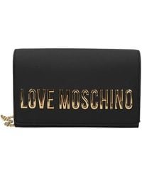 Love Moschino - Logo-Lettering Cross Body Bag - Lyst