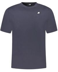 K-Way - Logo-Patch Crew-Neck T-Shirt - Lyst