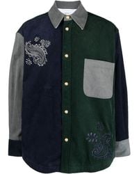 Thom Browne - Surchemise À Design Patchwork - Lyst