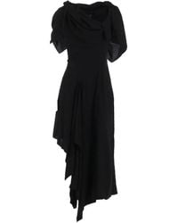 Yohji Yamamoto - Lace-Up Dress - Lyst