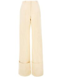 Del Core - Cotton Trousers - Lyst