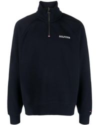 Tommy Hilfiger - Sweater Met Geborduurd Logo - Lyst