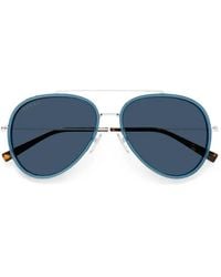 Gucci - Tiny Gg Pilot-Frame Sunglasses - Lyst