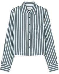 Closed - Cropped Shirt - Lyst
