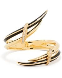 Shaun Leane - Sabre Deco Statement Armspange Mit Diamanten - Lyst
