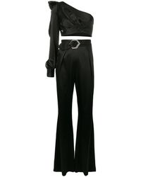 Philipp Plein - One Shoulder Jumpsuit - Lyst