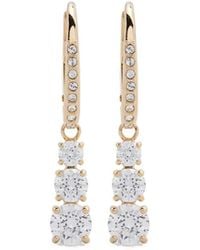 Swarovski - Stilla Attract Hoop Earrings - Lyst