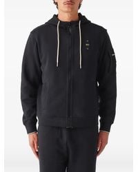 Blauer - Cardinton Logo-Patch Zip-Up Hoodie - Lyst