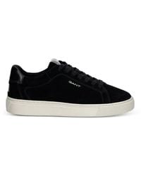 GANT - Mc Julien Suede Logo-Print Sneakers - Lyst