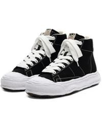 Maison Mihara Yasuhiro - "Jackson" Og Sole Canvas High-Top Sneakers - Lyst