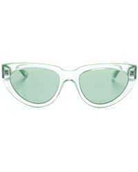 Karl Lagerfeld - Logo-print Cat-eye Sunglasses - Lyst