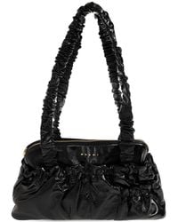 Marni - Ruched Leather Shoulder Bag - Lyst