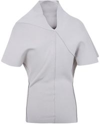 Rick Owens - Collar Top - Lyst