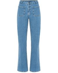 Vanessa Bruno - Dompay Flared Jeans Met Opgestikte Zak - Lyst