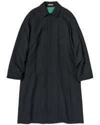 AURALEE - Manteau À Simple Boutonnage - Lyst