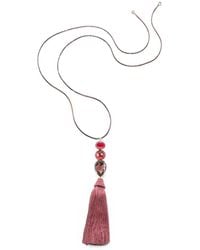 Jennifer Behr - Torin Tassel Necklace - Lyst