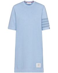 Thom Browne - 4-Bar Jersey Mini Dress - Lyst