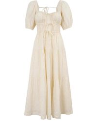 Ulla Johnson - Maxikleid Palma Aus Baumwolle - Lyst