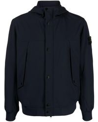 Stone Island - 40227 light soft shell-r_e.dye® technology in recycled polyester - Lyst