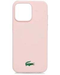 Lacoste - Logo-Patch Iphone 15 Case - Lyst