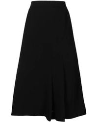 Shiatzy Chen - Silk A-Line Skirt - Lyst