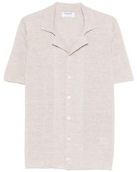 Gran Sasso - Half-Button Short-Sleeve Shirt - Lyst