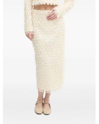 Day Birger et Mikkelsen - Slit Midi Skirt - Lyst