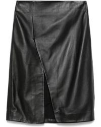 Loulou de Saison - Slit-Detail Skirt - Lyst