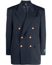 Gucci - Double-breast Cotton Jacket - Lyst