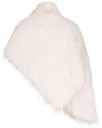 Loulou de Saison - Zari Faux-Fur Cape - Lyst