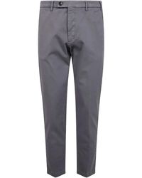 Michael Coal - Cotton Twill Trousers - Lyst