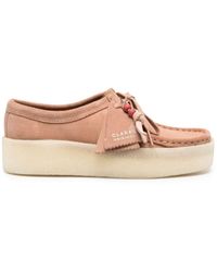 Clarks - Wallabee Cup スエードシューズ - Lyst