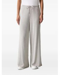 PUMA - Ribbed-Knit Track Pants - Lyst