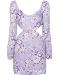 MC2 Saint Barth - Linnen Mini-Jurk - Lyst