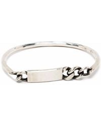 Werkstatt:münchen - Plaque Chain Bracelet - Lyst