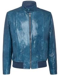 Billionaire - Leren Bomberjack - Lyst