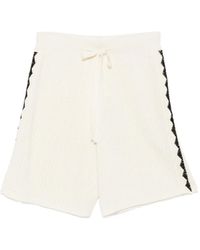 Commas - Pantalones Cortos Con Bordado Triangular - Lyst