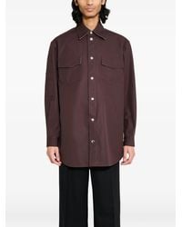 NAMACHEKO - Ma-1 Flap-Pocket Shirt - Lyst