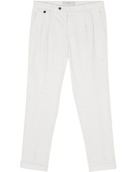 Briglia 1949 - Pantalon droit à détail de plis - Lyst