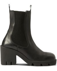 Burberry - Stivali Con Inserti Elasticizzati - Lyst