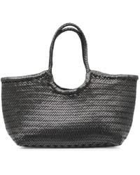 Dragon Diffusion - Big Nantucket Woven Leather Tote Bag - Lyst