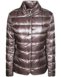 Herno - Doudoune À Patch Logo - Lyst